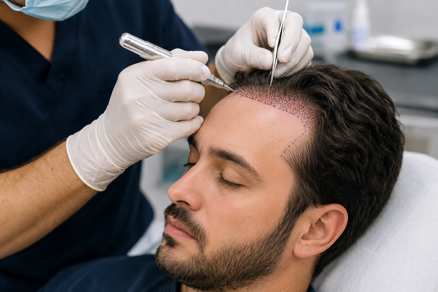Long Hair Transplant