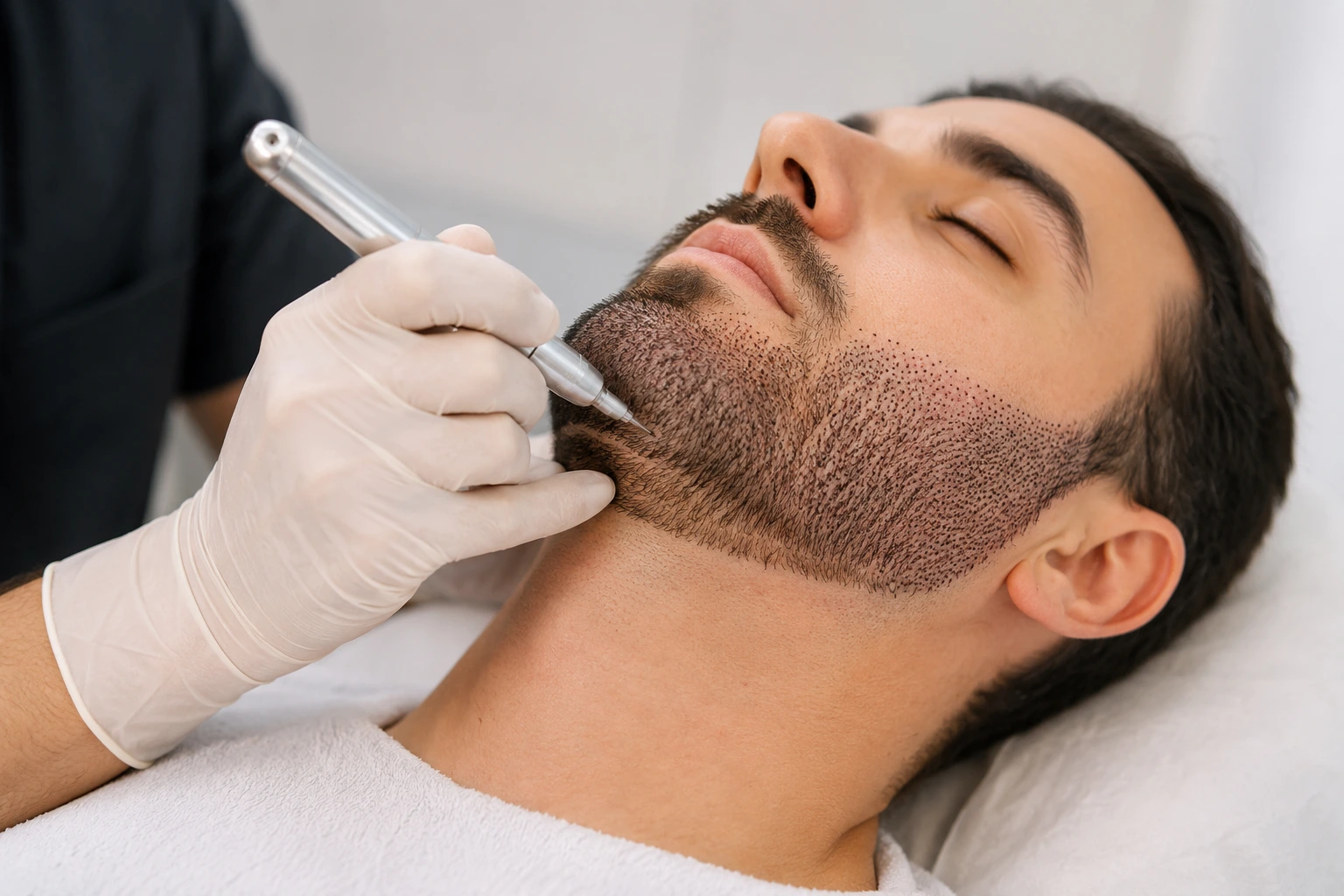 Facial Hair Transplant