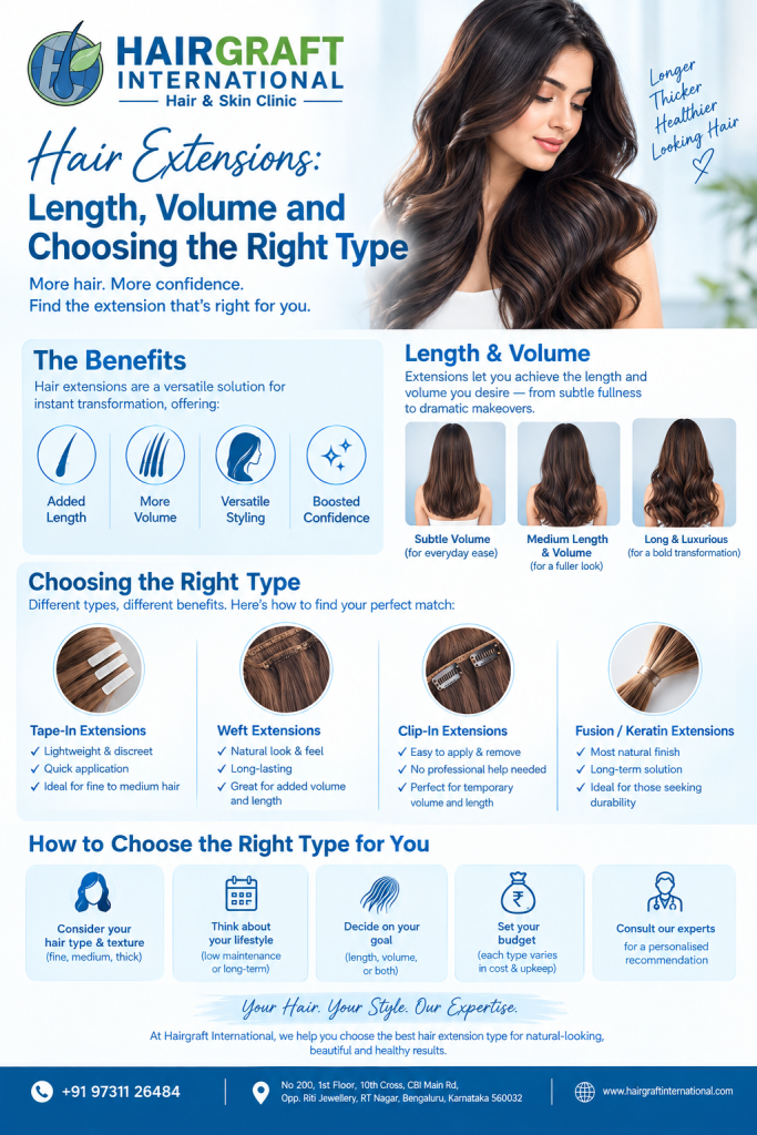 Hair Extensions: Length, Volume and Choosing the Right Type