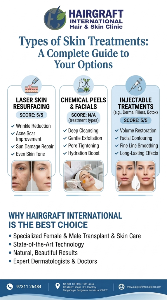 Types of Skin Treatments: A Complete Guide to Your Options